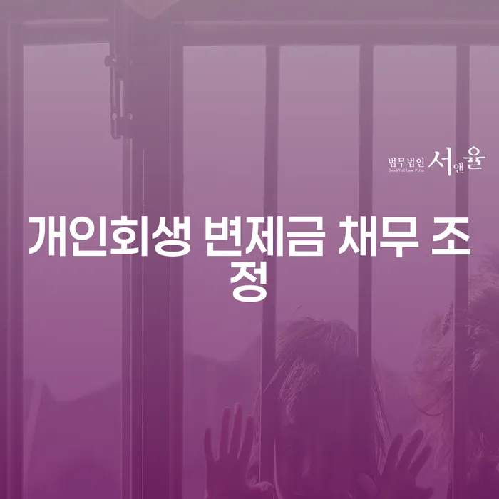 개인회생 변제금 채무 조정이 필요한 이유는 무엇일까요?