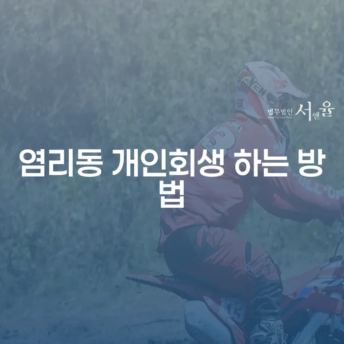 염리동 개인회생 하는 방법: 채무로부터 벗어날 수 있는 지름길은?