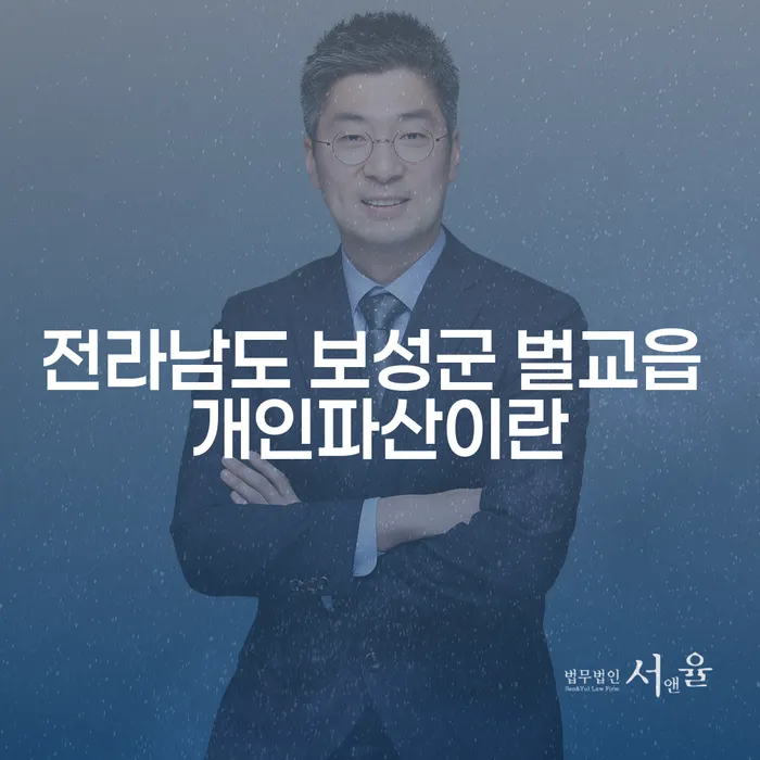 전라남도 보성군 벌교읍에서의 개인파산, 어떻게 준비할까요?